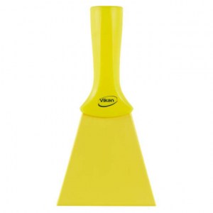 Vikan 40126 Nylon Scraper with Threaded Handle 100 mm Yellow